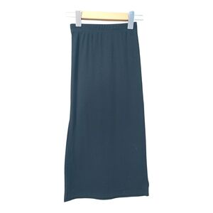 SHEIN Black Midi Pencil Skirt for Work